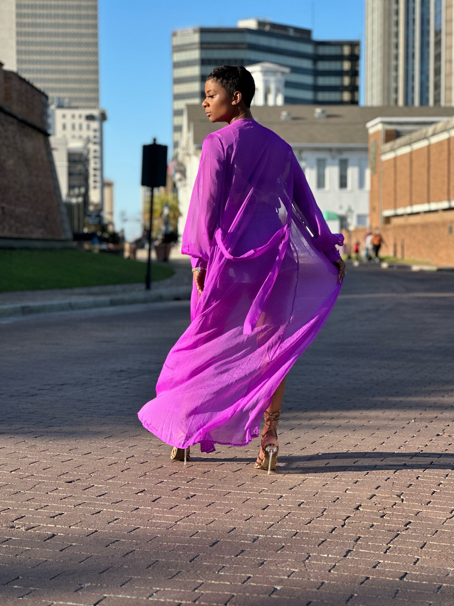 “Purple Reign” Duster by