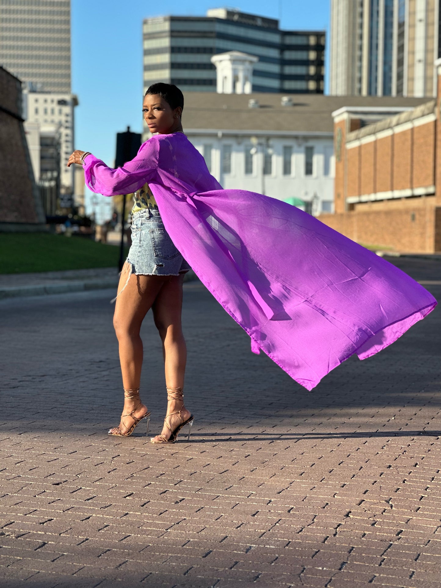 “Purple Reign” Duster by